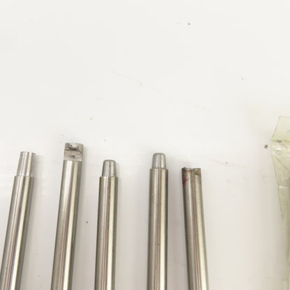 PCS DNP25T Tangent D-Head Ejector Pin Nitrided 3/8" Dia. Misc. Lengths Lot/10