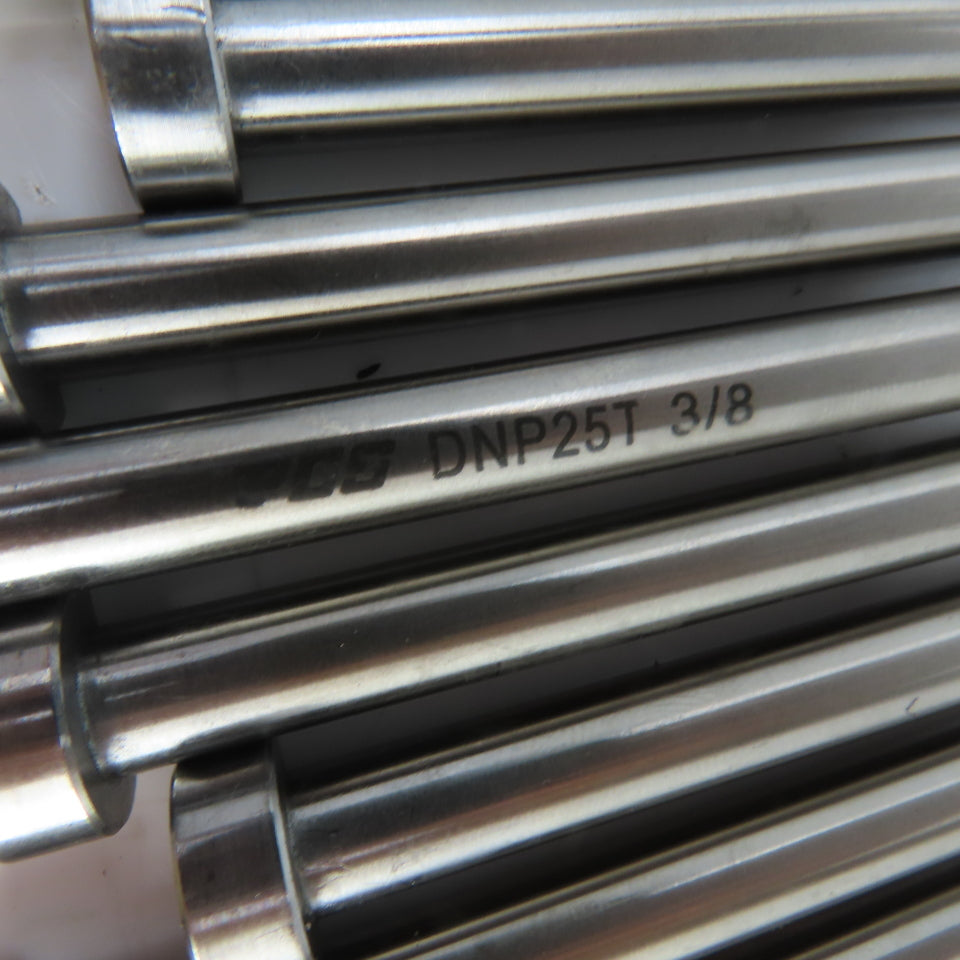 PCS DNP25T Tangent D-Head Ejector Pin Nitrided 3/8" Dia. Misc. Lengths Lot/15
