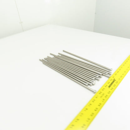 PCS DNP25T Tangent D-Head Ejector Pin Nitrided 3/8" Dia. Misc. Lengths Lot/15