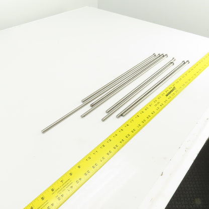 PCS DNP25T Tangent D-Head Ejector Pin Nitrided 3/8" Dia. Misc. Lengths Lot/8