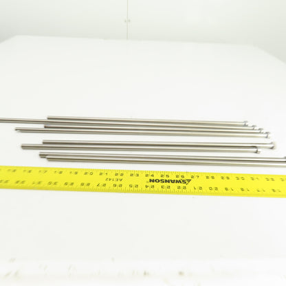 PCS DNP25T Tangent D-Head Ejector Pin Nitrided 3/8" Dia. Misc. Lengths Lot/8