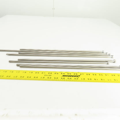 PCS DNP25T Tangent D-Head Ejector Pin Nitrided 3/8" Dia. Misc. Lengths Lot/8