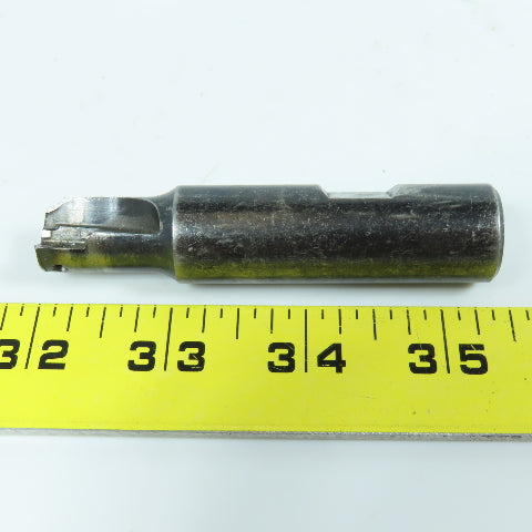 Ingersoll 12J1Q0684R01 5/8" Indexable End Mill Tool Holder 2 Flute 3/4" Shank