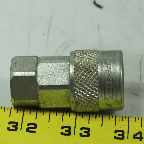 ARO 310 Series 3/8" Female NPT Steel Quick Connect Air Hose Coupler Lot of 4