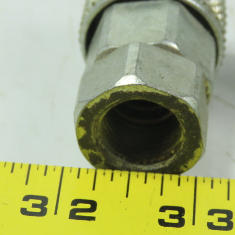 ARO 310 Series 3/8" Female NPT Steel Quick Connect Air Hose Coupler Lot of 4