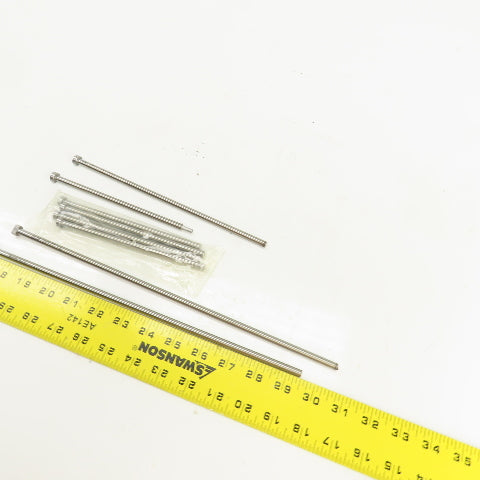 PCS DNP17T Tangent D-Head Ejector Pin Nitrided 1/4" Dia. Misc. Lengths Lot Of 8