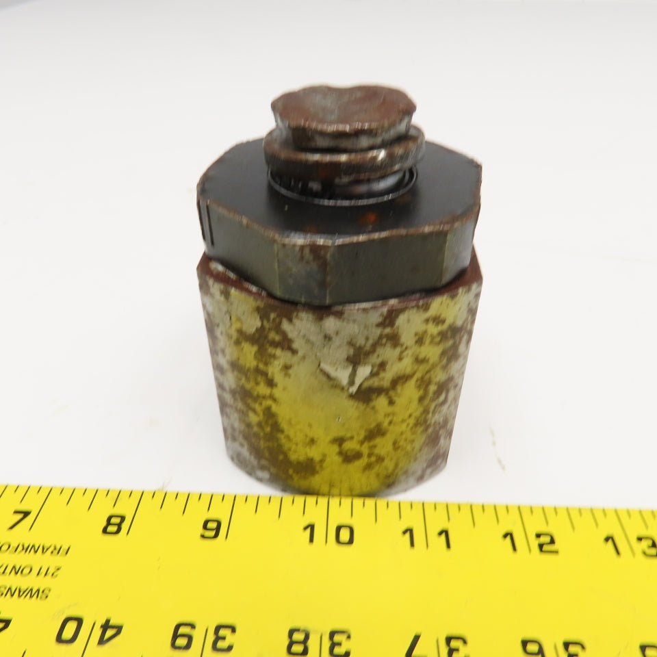 Hytec 100938 Hydraulic Center Hole Cylinder 1/2" Stroke 5000 PSI Parts Or Repair