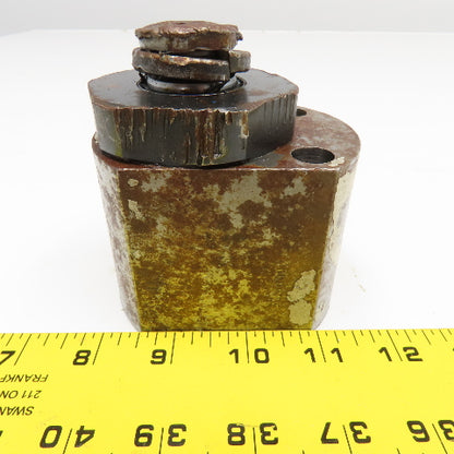 Hytec 100938 Hydraulic Center Hole Cylinder 1/2" Stroke 5000 PSI Parts Or Repair