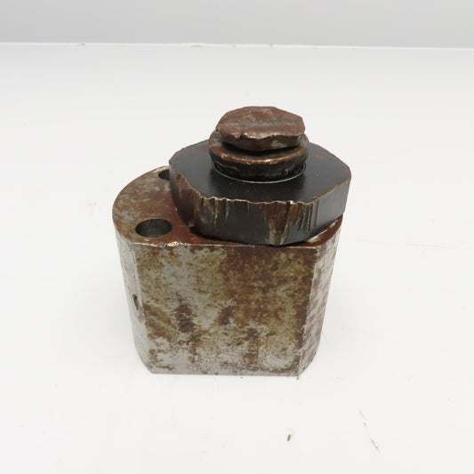 Hytec 100938 Hydraulic Center Hole Cylinder 1/2" Stroke 5000 PSI Parts Or Repair