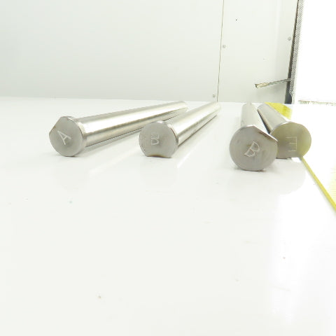 PCS DNP47T Straight D-Headed Ejector Pin Nitrided 1" Dia. X  11-1/4" L Lot Of 4