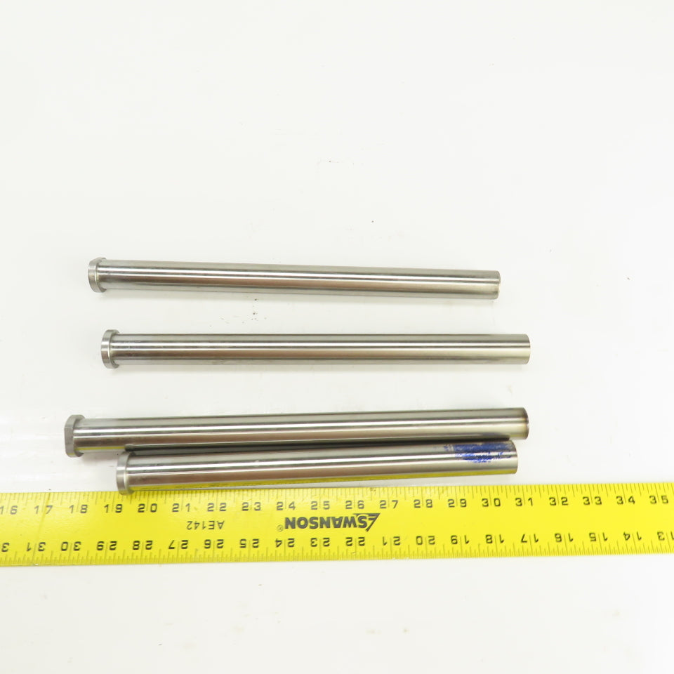 PCS DNP47T Straight D-Headed Ejector Pin Nitrided 1" Dia. X  11-1/4" L Lot Of 4