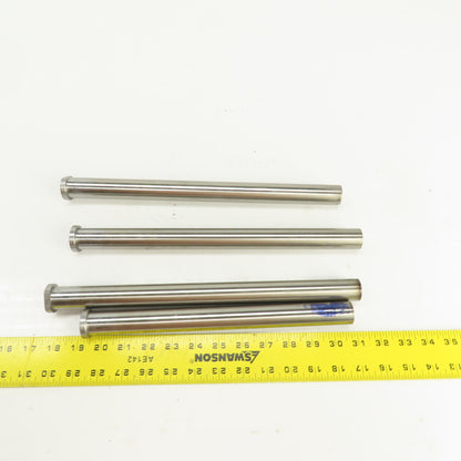 PCS DNP47T Straight D-Headed Ejector Pin Nitrided 1" Dia. X  11-1/4" L Lot Of 4