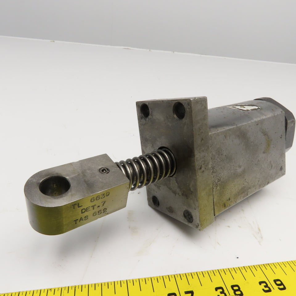 Hytec 100935 Center Hole Hydraulic Cylinder 1" Stroke SAE 4 5000PSI