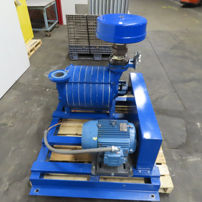 National Turbine 10HP Multistage Centrifugal Blower 460V 3PH 3500RPM W/Silencer