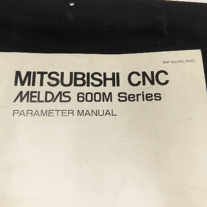 Mitsubishi Meldas 600M Series Parameter Manual