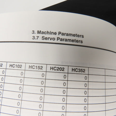 Mitsubishi Meldas 600M Series Parameter Manual