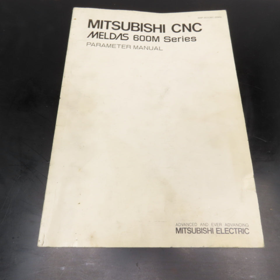 Mitsubishi Meldas 600M Series Parameter Manual