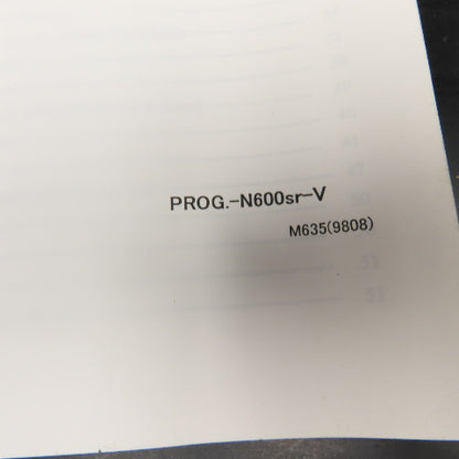 OKK Neomatic 600 Series CNC Machining Center Programming Fanuc Format Manual