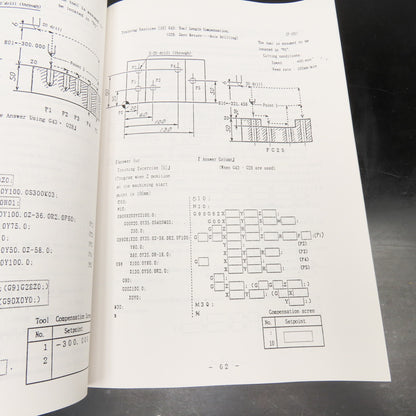 OKK Neomatic 600 Series CNC Machining Center Programming Fanuc Format Manual