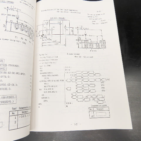OKK Neomatic 600 Series CNC Machining Center Programming Fanuc Format Manual