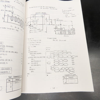 OKK Neomatic 600 Series CNC Machining Center Programming Fanuc Format Manual