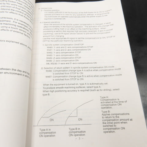 OKK Soft Scale III Tenta I-M600 OPC Backlash Compensation Instruction Manual