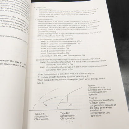 OKK Soft Scale III Tenta I-M600 OPC Backlash Compensation Instruction Manual