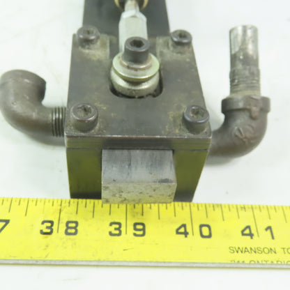 Pneumatic Slide Lock Dead Bolt Assembly Safety Guard Gate Lock