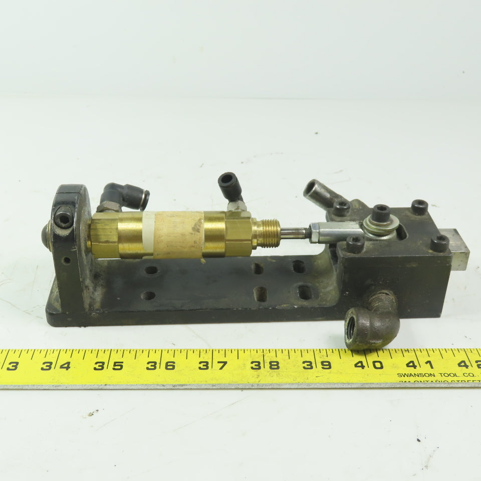 Pneumatic Slide Lock Dead Bolt Assembly Safety Guard Gate Lock