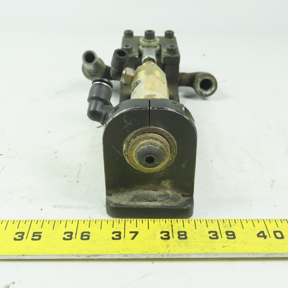 Pneumatic Slide Lock Dead Bolt Assembly Safety Guard Gate Lock