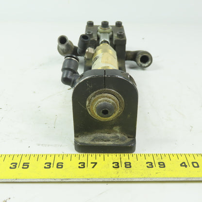 Pneumatic Slide Lock Dead Bolt Assembly Safety Guard Gate Lock