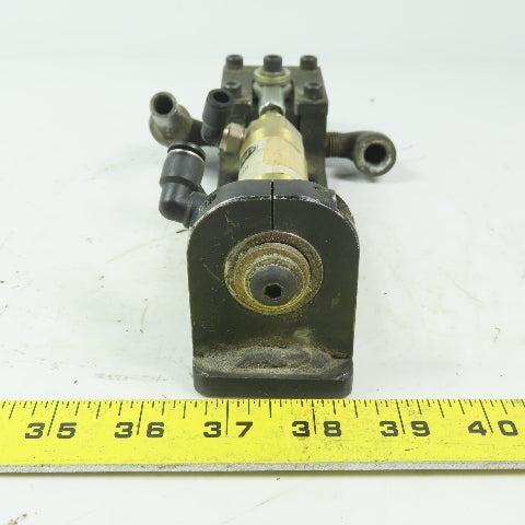 Pneumatic Slide Lock Dead Bolt Assembly Safety Guard Gate Lock