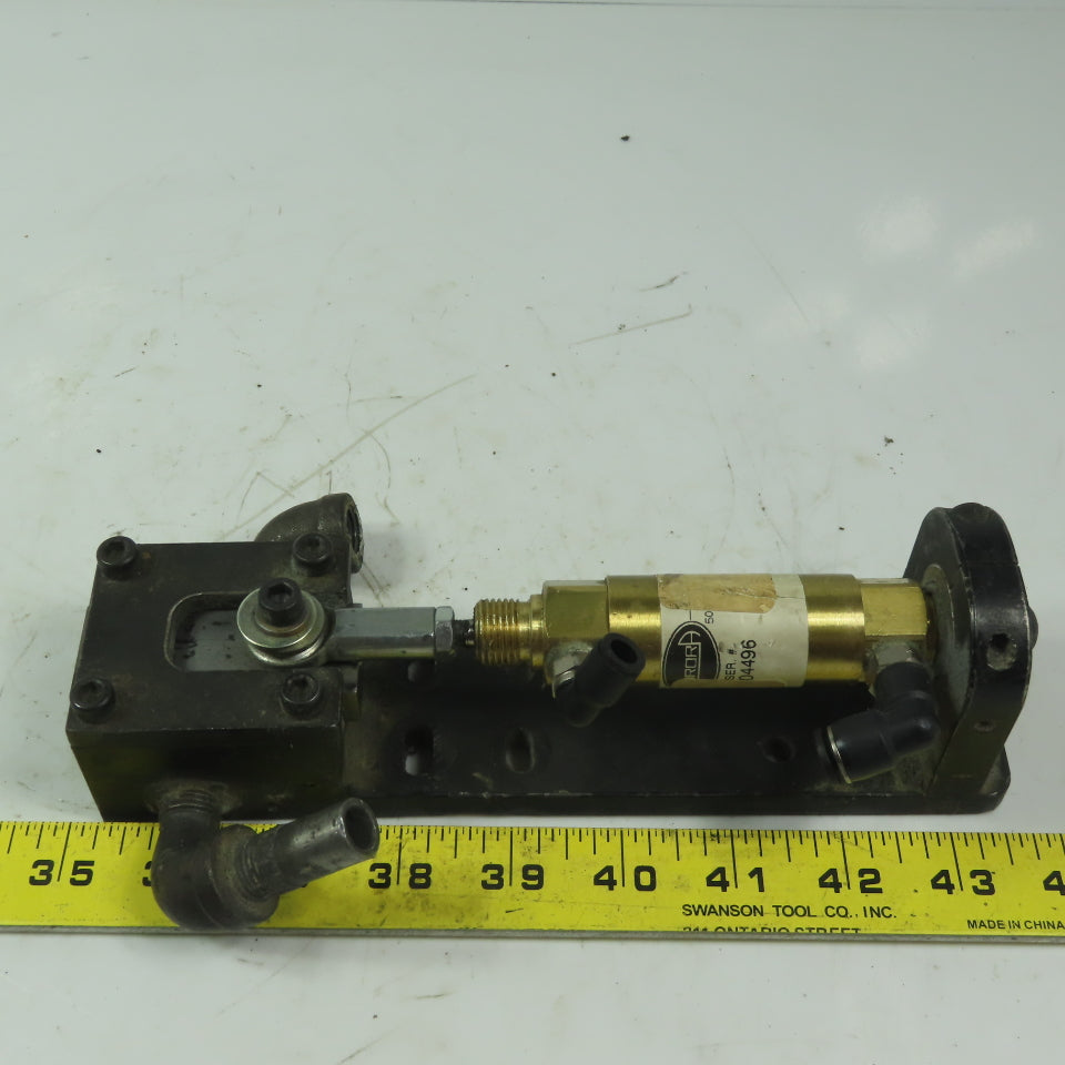 Pneumatic Slide Lock Dead Bolt Assembly Safety Guard Gate Lock