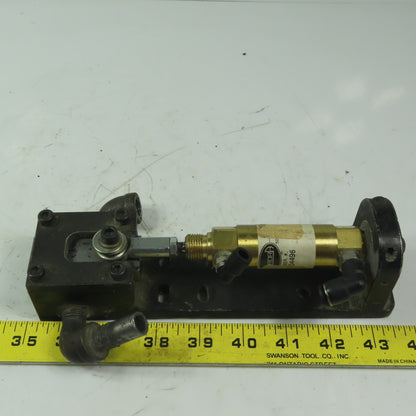 Pneumatic Slide Lock Dead Bolt Assembly Safety Guard Gate Lock