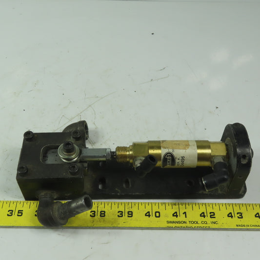 Pneumatic Slide Lock Dead Bolt Assembly Safety Guard Gate Lock