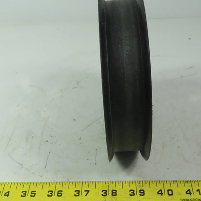 Flat Idler Conveyor Belt Pulley 6-1/4" OD 1" Wide 12mm Bearing Bore