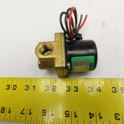 CKD AB21023A 1/4NPT Solenoid Drain Valve 24V