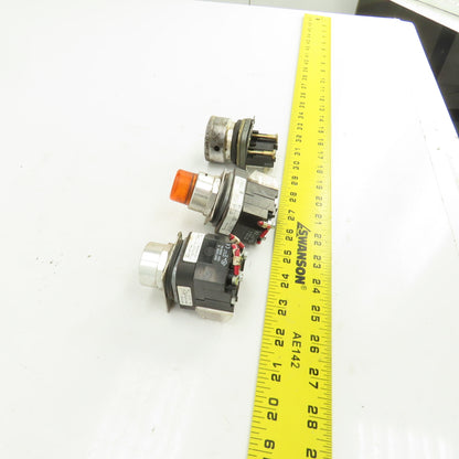 Allen Bradley 800TPT16A Momentary Contact Switches 600V Lot/3