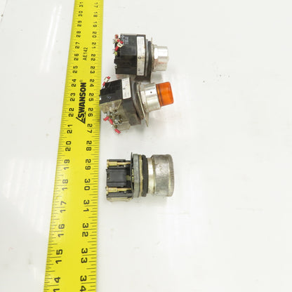 Allen Bradley 800TPT16A Momentary Contact Switches 600V Lot/3