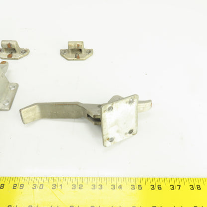 Southco Steel Latch Handle & Strike 4-Bolt Lot Of 3
