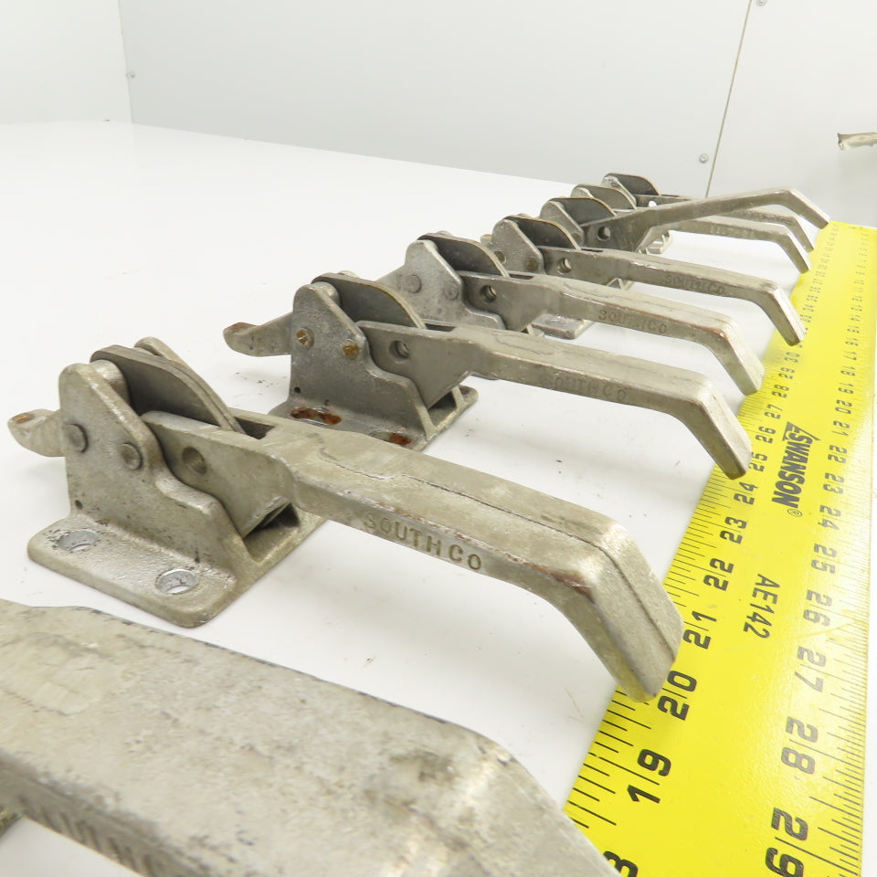 Southco Steel Latch Handle 4-Bolt Lot Of 9
