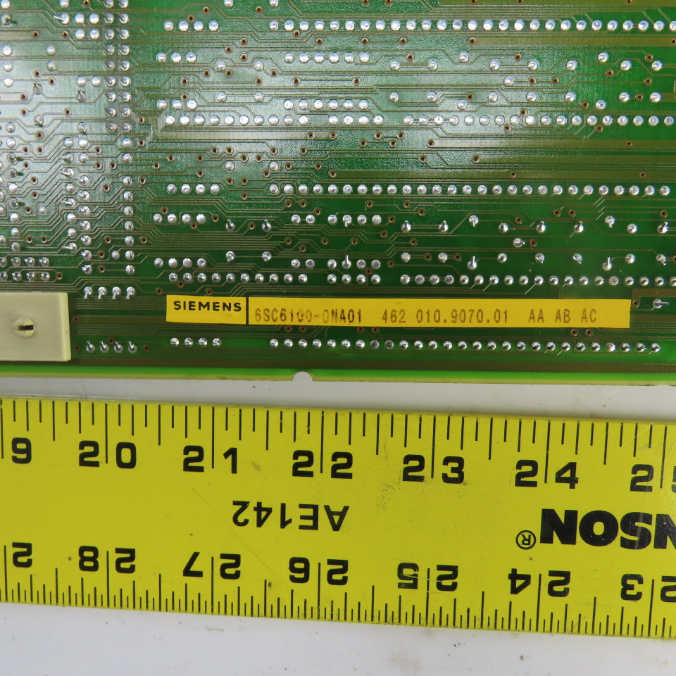 Siemens 6SC6100-0NA01 462 010.9070.01 AA AB AC Control Circuit Board