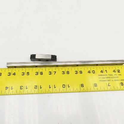 THK HR1123 8mm Profile Linear V0Guide Rail With Bearing 9" OAL