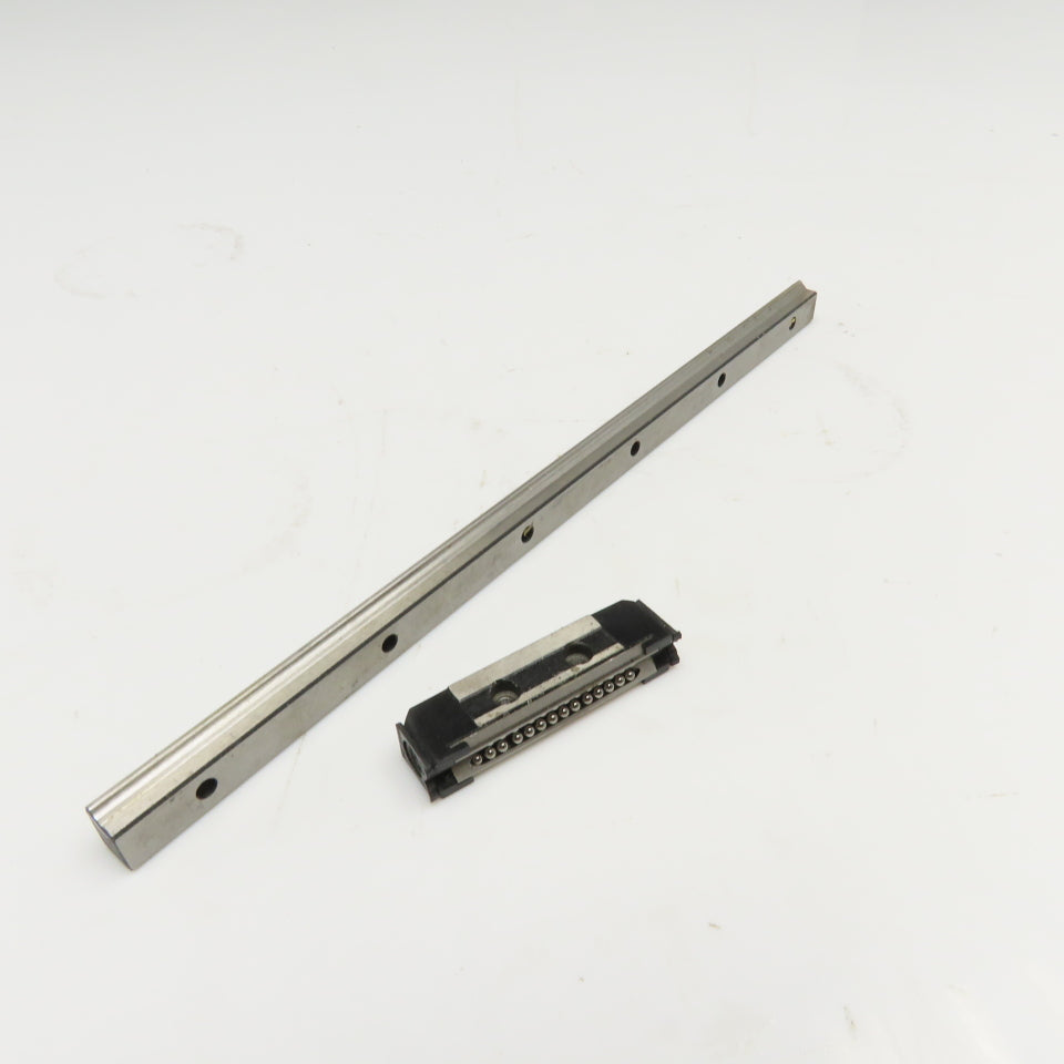 THK HR1123 8mm Profile Linear V0Guide Rail With Bearing 9" OAL