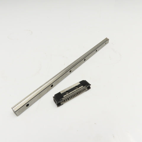 THK HR1123 8mm Profile Linear V0Guide Rail With Bearing 9" OAL