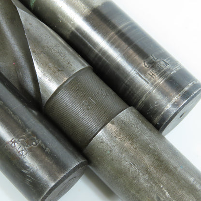 Misc. 1", 31/32",7/8" High Speed Steel Twist Drill Bit Lot of 3