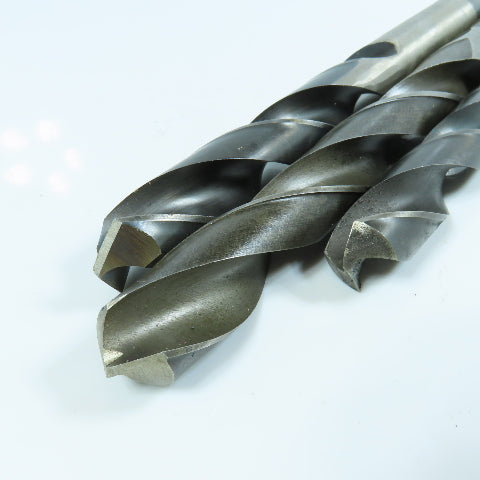 Misc. 1", 31/32",7/8" High Speed Steel Twist Drill Bit Lot of 3