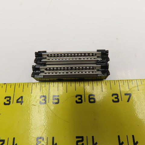 THK 2HR1123UUM V-Groove Linear Slide Bearing Set Of 2