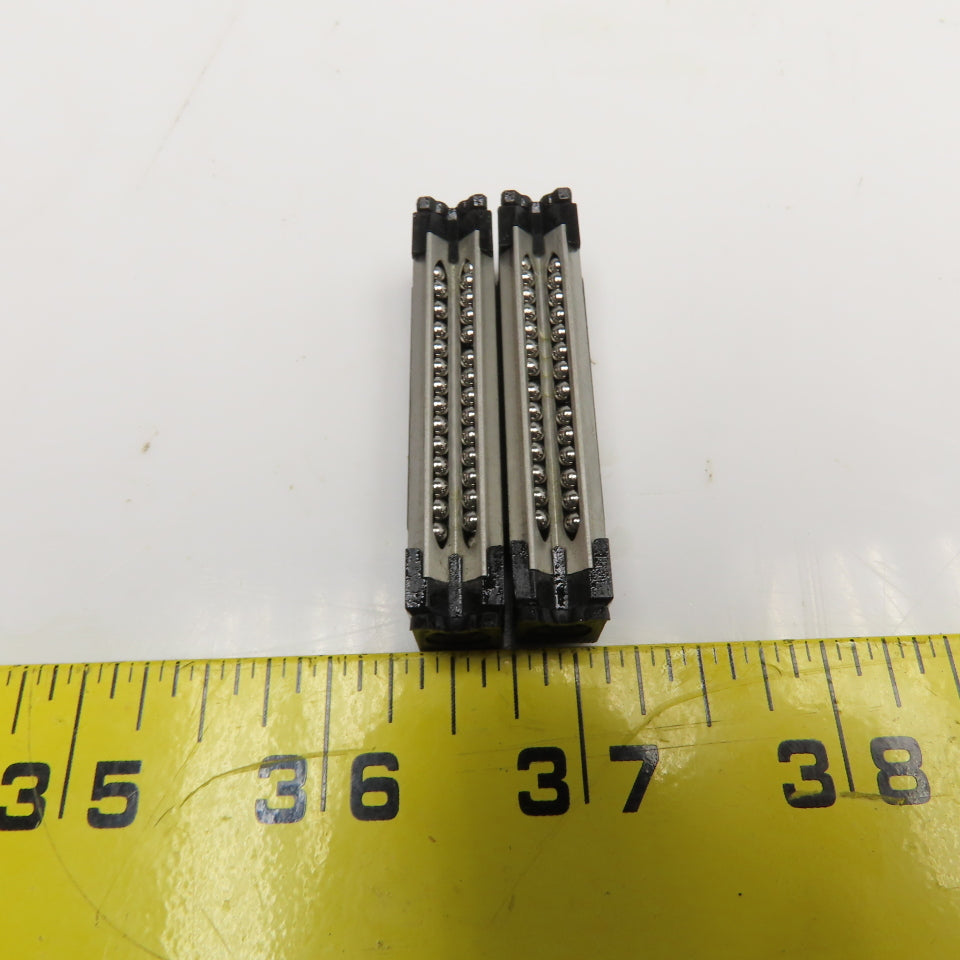THK 2HR1123UUM V-Groove Linear Slide Bearing Set Of 2