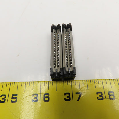 THK 2HR1123UUM V-Groove Linear Slide Bearing Set Of 2